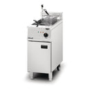 Lincat Opus 800 Single Tank Twin Basket Free Standing Electric Filtration Fryer OE8114/OP