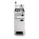 Lincat Opus 800 Single Tank Twin Basket Free Standing Electric Filtration Fryer OE8114/OP