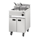 Lincat Opus 800 Single Tank Twin Basket Free Standing Propane Gas Fryer 600mm OG8107