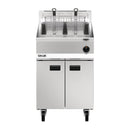 Lincat Opus 800 Single Tank Twin Basket Free Standing Propane Gas Fryer 600mm OG8107