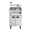 Lincat Opus 800 Single Tank Twin Basket Free Standing Propane Gas Filtration Fryer OG8107/OP