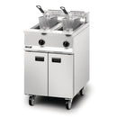 Lincat Opus 800 Twin Tank Twin Basket Freistehende Erdgasfritteuse OG8111