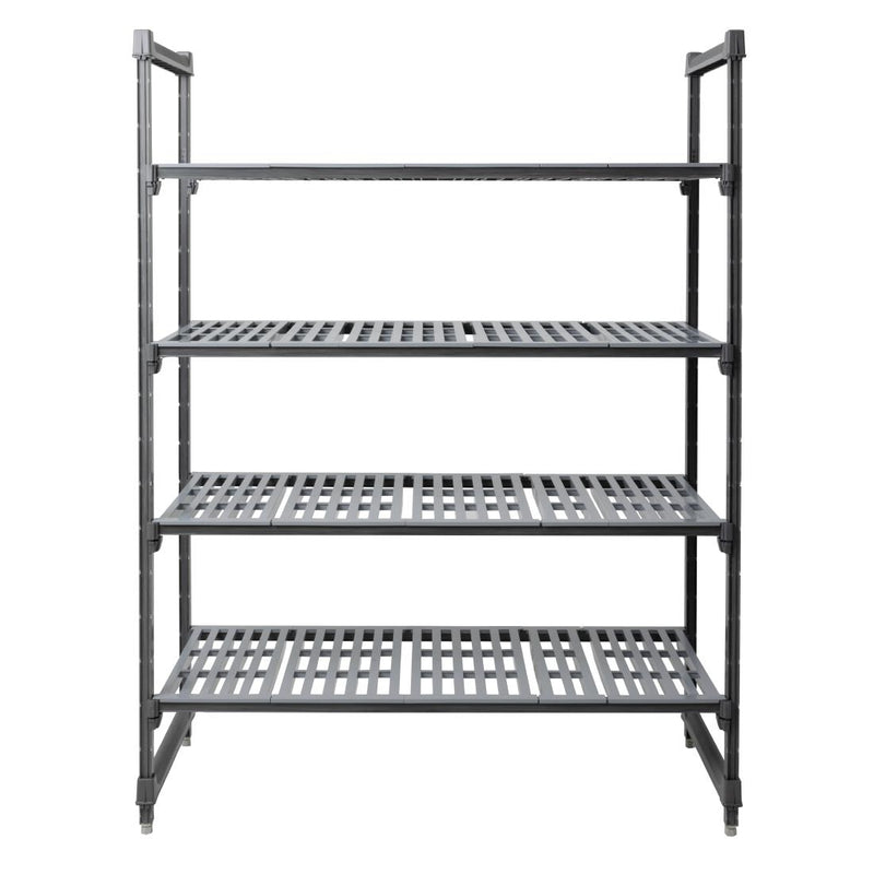 Cambro Camshelving Basics Plus 4 Tier Shelving Starter Unit 1830 x 1375 x 610mm