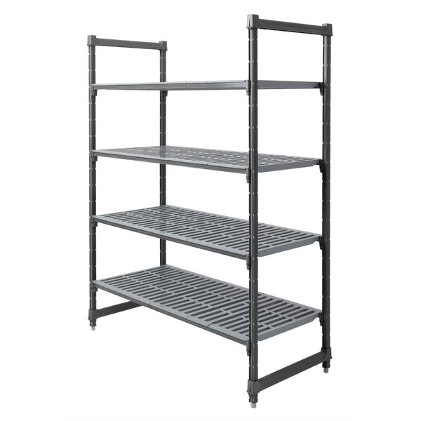 Cambro Camshelving Basics Plus 4 Tier Shelving Starter Unit 1830 x 1375 x 610mm