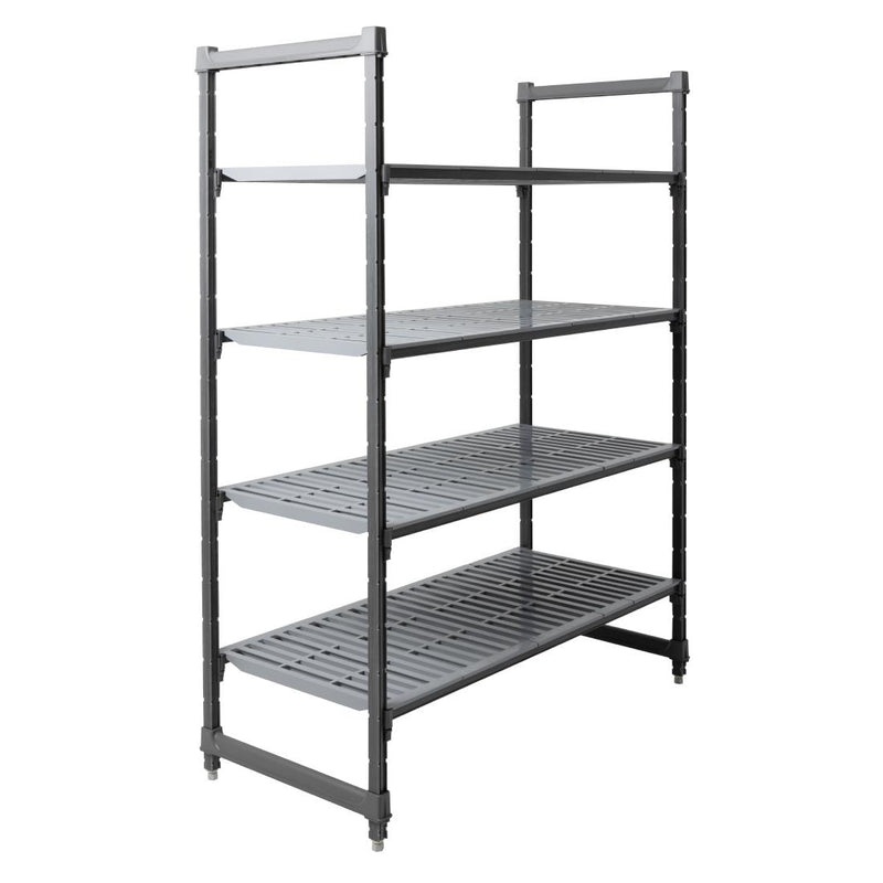 Cambro Camshelving Basics Plus 4 Tier Shelving Starter Unit 1830 x 1375 x 610mm