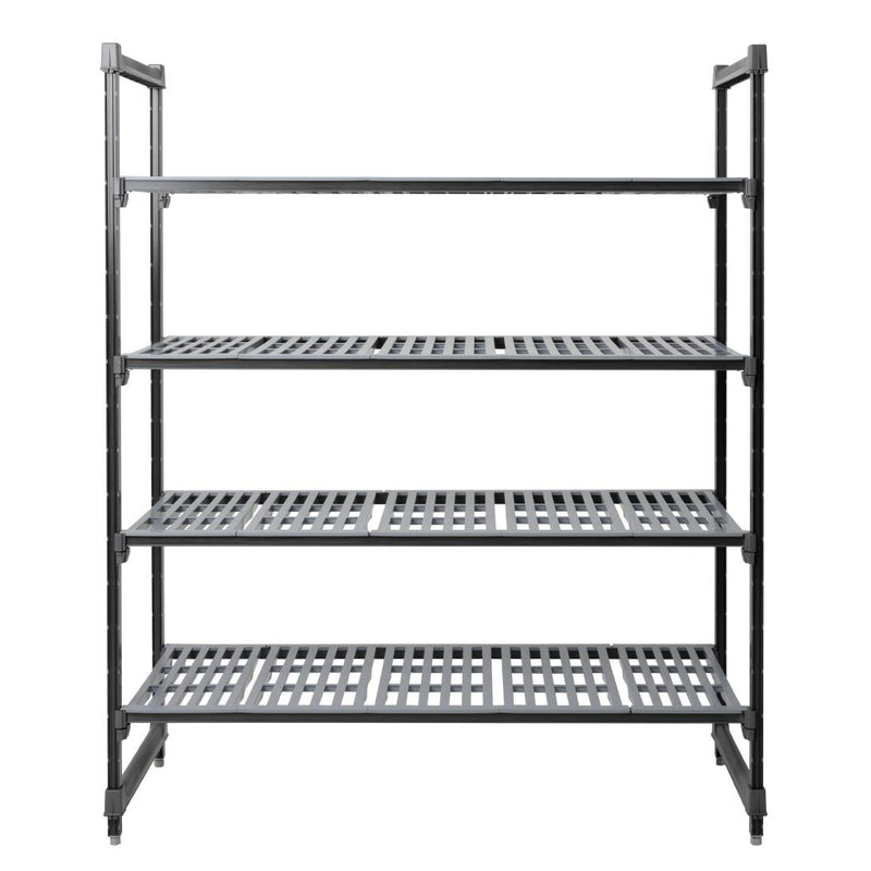 Cambro Camshelving Basics Plus 4 Tier Shelving Starter Unit 1830 x 1525 x 610mm