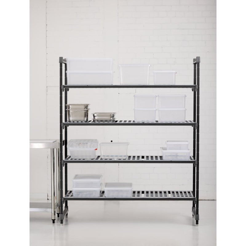 Cambro Camshelving Basics Plus 4 Tier Shelving Starter Unit 1830 x 1525 x 610mm