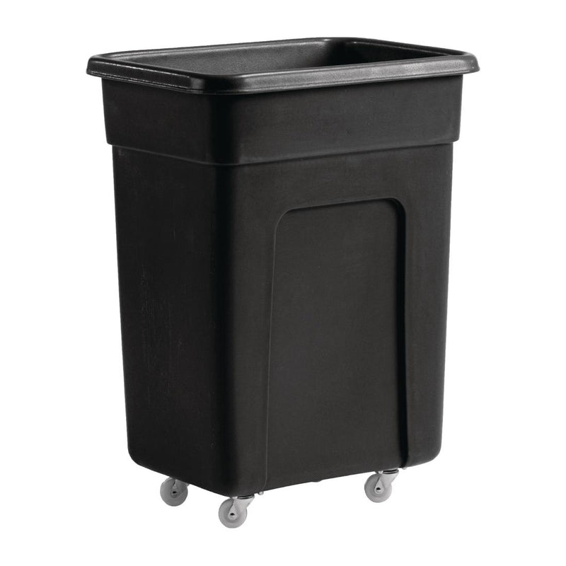 Black Polyethylene Trolley 130Ltr