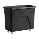 Black Polyethylene Trolley 160Ltr
