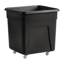 Black Polyethylene Trolley 195Ltr