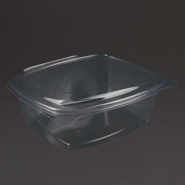 Vegware Compostable PLA Hinged-Lid Deli Containers 680ml / 24oz (Pack of 200)