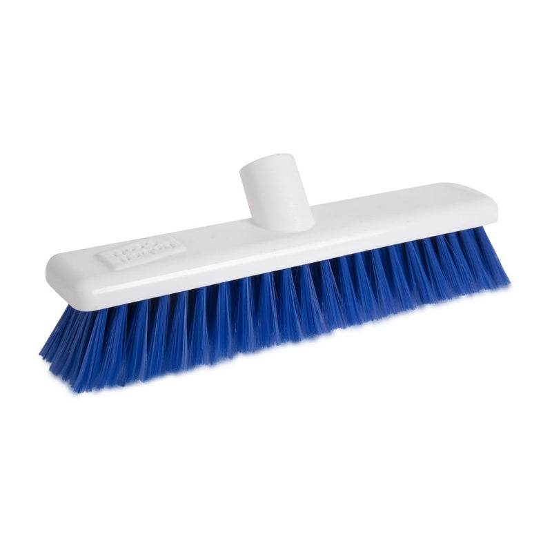 Jantex Hygienebesen, weiche Borsten, blau, 30,5 cm