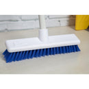 Jantex Hygiene Broom Soft Bristle Blue 12in
