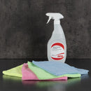 Jantex Microfibre Cloths Blue (Pack of 5)