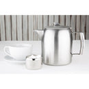 Olympia Airline Teapot Stainless Steel 1.6Ltr