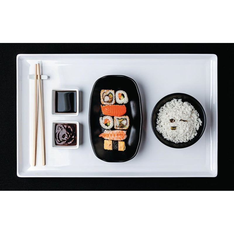 Olympia Kristallon Fusion Melamin-Reisschüsseln, 140 mm, 12 Stück