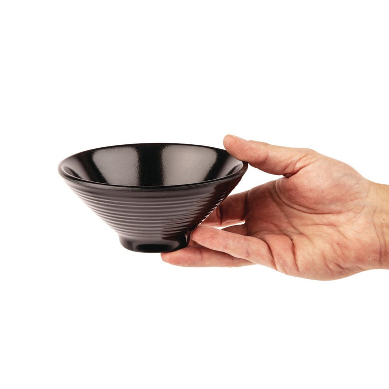 Olympia Kristallon Fusion Melamin-Reisschüsseln, 140 mm, 12 Stück