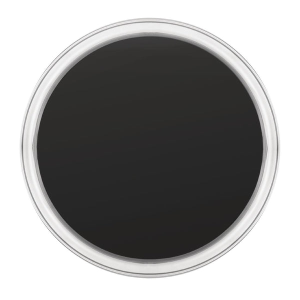 Olympia Rundes, rutschfestes Bartablett aus Edelstahl, 305 mm