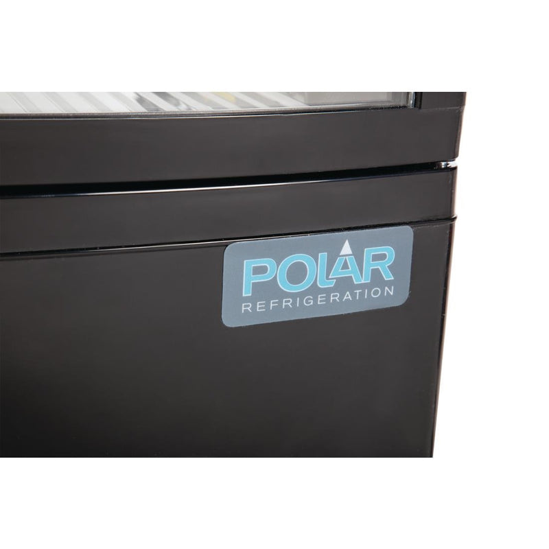 Polar C-Serie Display-Kühlschrank 86Ltr Schwarz