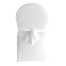 Bolero Banquet Chair Cover White