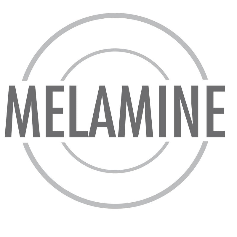 Steelite Craft Melamin-Teller, quadratisch, Weiß, 228 mm, 6 Stück