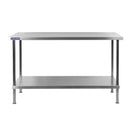 Holmes Stainless Steel Centre Table 2100mm