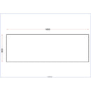 Holmes Stainless Steel Centre Table 1800mm