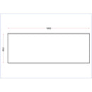 Holmes Edelstahl-Mitteltisch 1800 mm