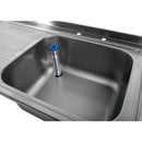 Holmes Fully Assembled Stainless Steel Sink Left Hand Drainer 1500mm