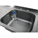 Holmes Fully Assembled Stainless Steel Sink Left Hand Drainer 1200mm