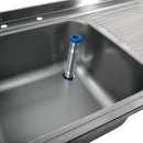Holmes Fully Assembled Stainless Steel Sink Right Hand Drainer 1500mm