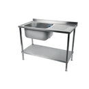 Holmes Fully Assembled Stainless Steel Sink Right Hand Drainer 1000mm