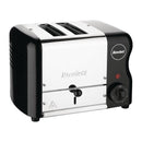 Rowlett Esprit 2-Slot-Toaster Jet Black mit 2 zusätzlichen Elementen und Sandwichkäfig