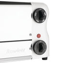 Rowlett Esprit Toaster Weiß 6 Schlitze mit 2x zusätzlichen Elementen und Sandwichkäfig