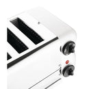 Rowlett Esprit Toaster Weiß 6 Schlitze mit 2x zusätzlichen Elementen und Sandwichkäfig