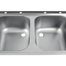 Holmes Fully Assembled Stainless Steel Sink Left Hand Drainer 1800mm