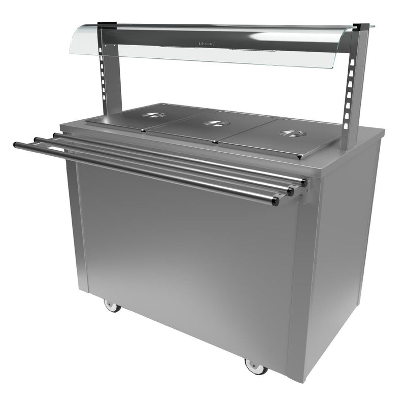 Moffat Versicarte Pro Hot Food Service Counter With Bain Marie VC3BM