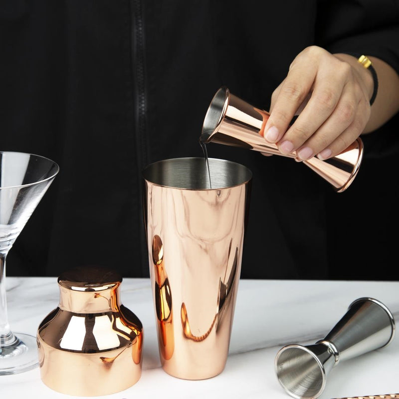 Olympia Banded Jigger Kupfer