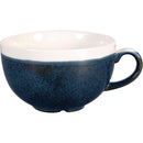 Churchill – Tasse à cappuccino monochrome, bleu saphir, 340 ml (paquet de 12)