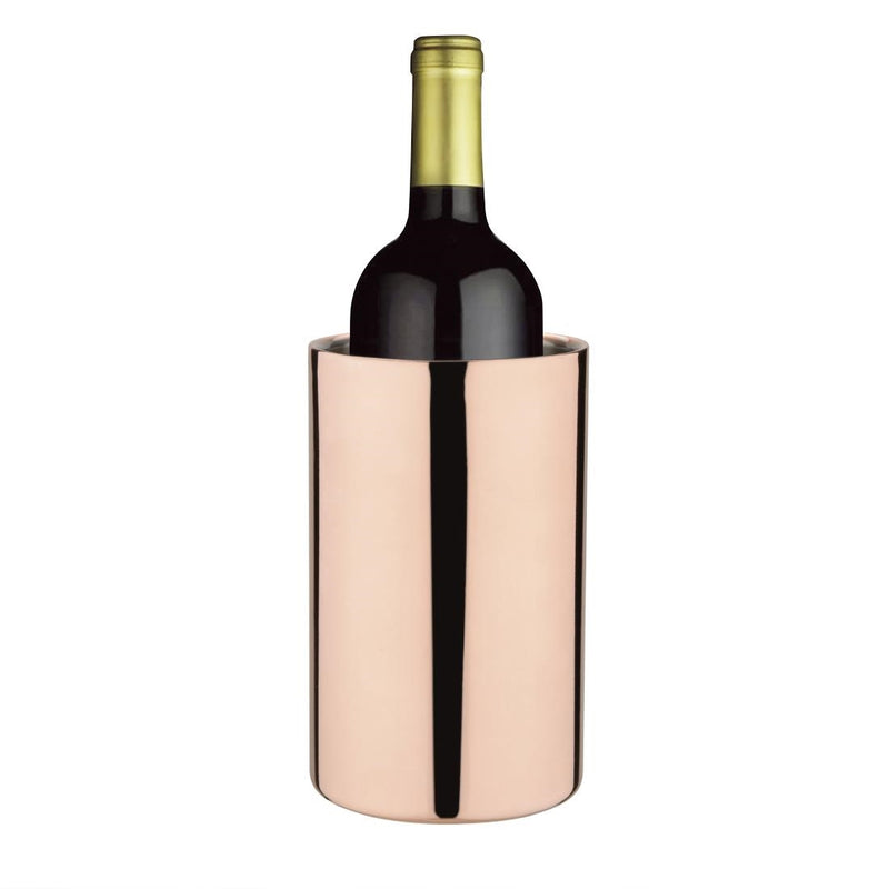 Olympia Copper Plated Wine Cooler