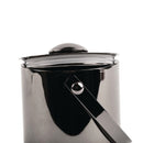 Olympia Double Walled Ice Bucket with Lid 1Ltr Gunmetal