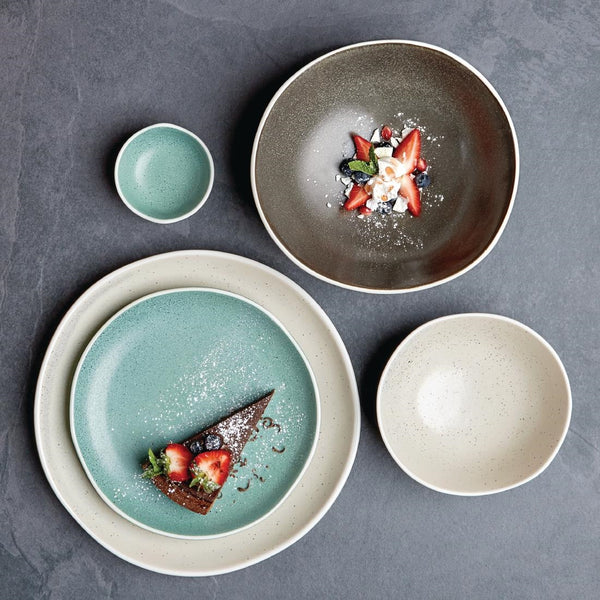 Olympia Chia-Teller, Sand, 270 mm, 6 Stück