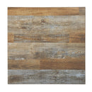 Bolero vorgebohrte quadratische Tischplatte Urban Dark 700 mm