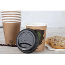 Fiesta Compostable Coffee Cup Lids 225ml / 8oz (Pack of 50)