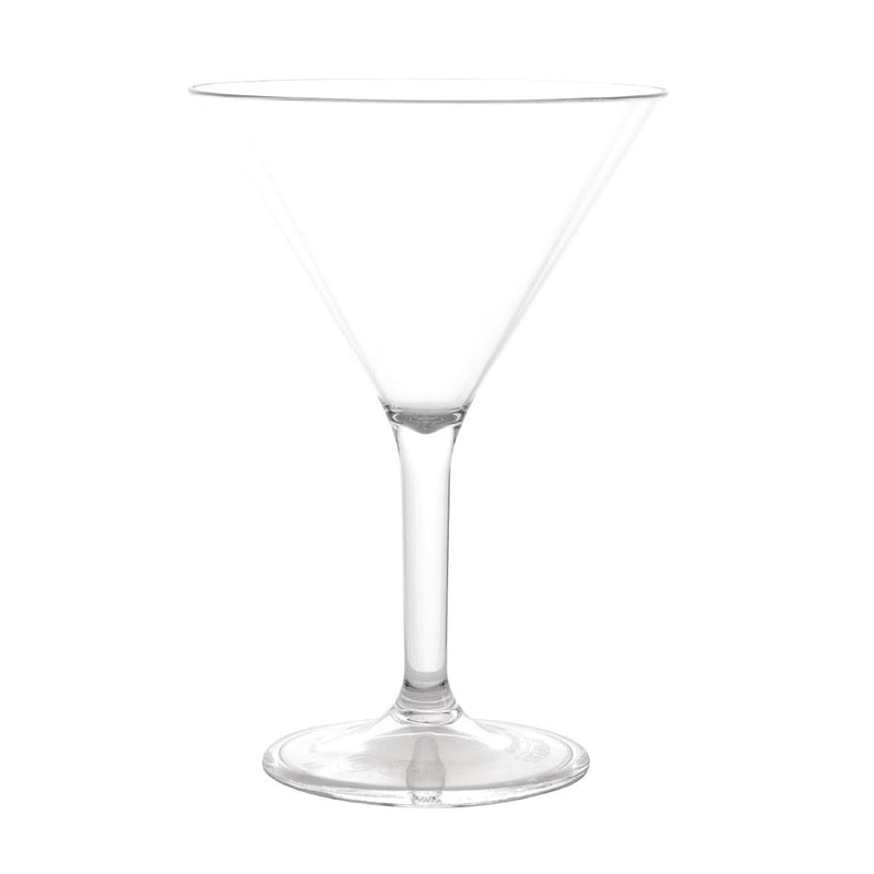 Olympia Kristallon Polycarbonate Martini Glasses 300ml (Pack of 12)