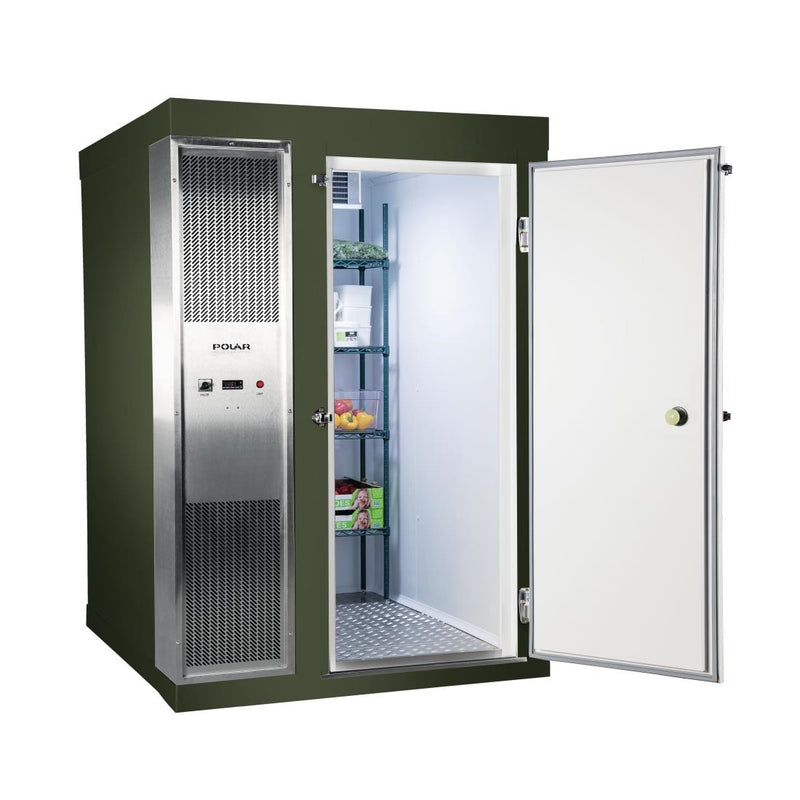 Polar U-Series 2.1 x 2.1m Integral Walk In Cold Room Green