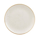 Churchill Stonecast Deep Coupe Teller, Barley White, 280 mm, 12 Stück