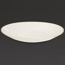 Churchill Stonecast Deep Coupe Teller, Barley White, 220 mm, 12 Stück