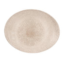 Churchill Studio Prints Raku Oval Coupe Plates Agate Grey 317mm (Pack of 12)