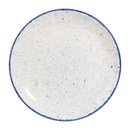 Churchill Stonecast Hints Assiettes Coupé Bleu Indigo 217 mm (Paquet de 12)
